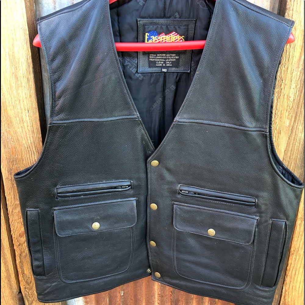 Men’s EASY RIDER leather vest